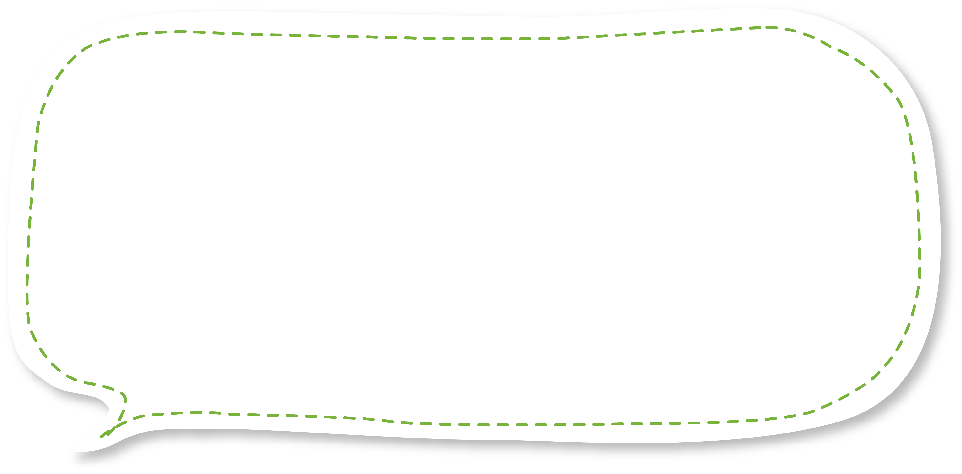 右向き吹き出し